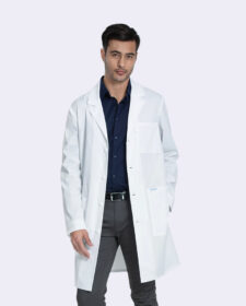 38″ unisex lab coat
