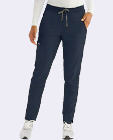 3pkt knit waist tapered pant
