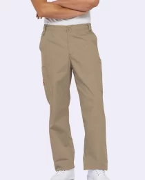 men's eds signature khaki scrub pants