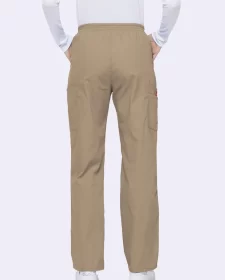 women’s eds signature cargo khaki scrub pants