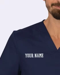 gu logo & embroidered name